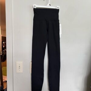 lululemon black wunder train contour fit Leggings